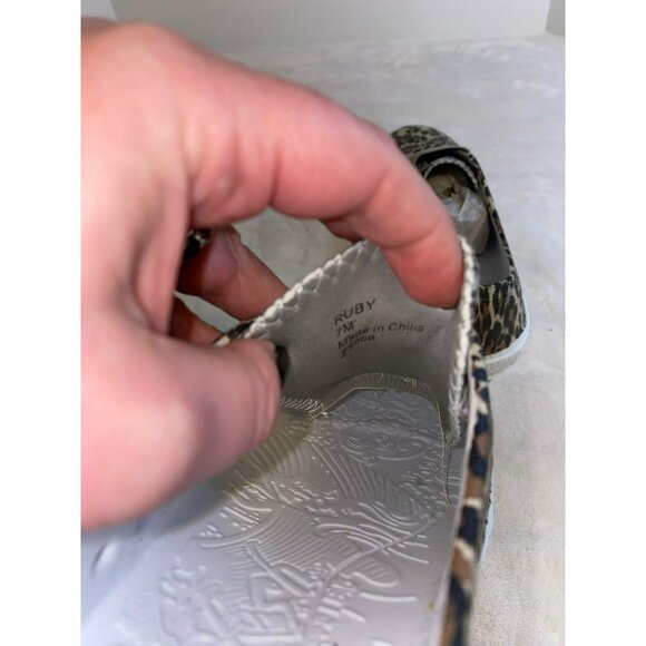 BLOWFISH WOMENS MARLEY SLIP ON SNEAKER - LEOPARD Size 7 - Picture 7 of 9